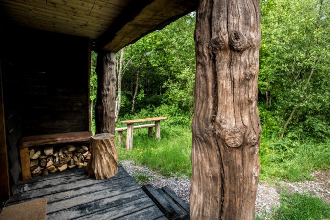 Bulworthy Off Grid Cabin in the Woods, Devon